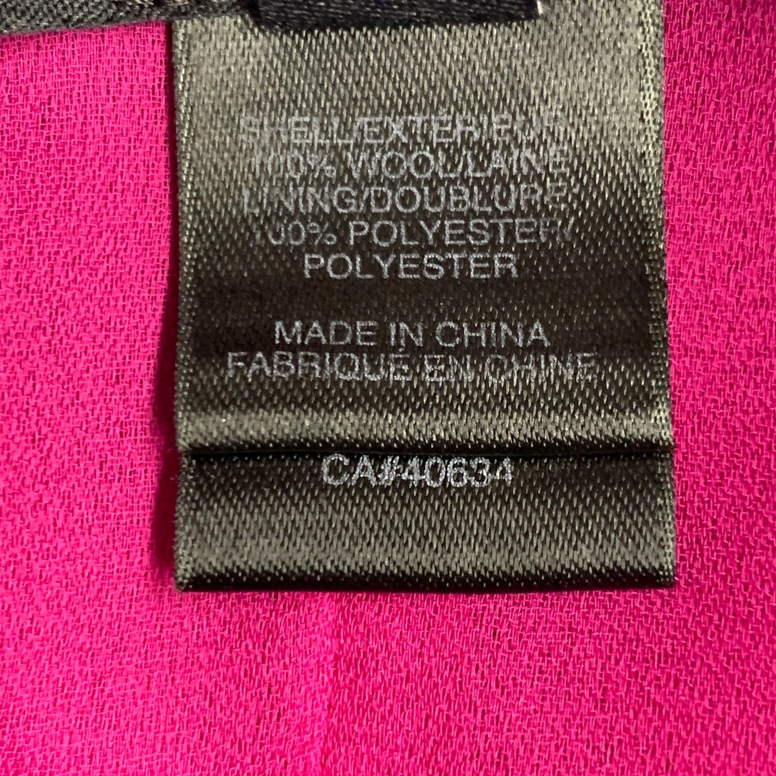 Marc by Marc Jacobs Size 2 Purple Wool Short Sleeve Raw Edge Dress Size XS / US 0-2 / IT 36-38 - 6 Thumbnail