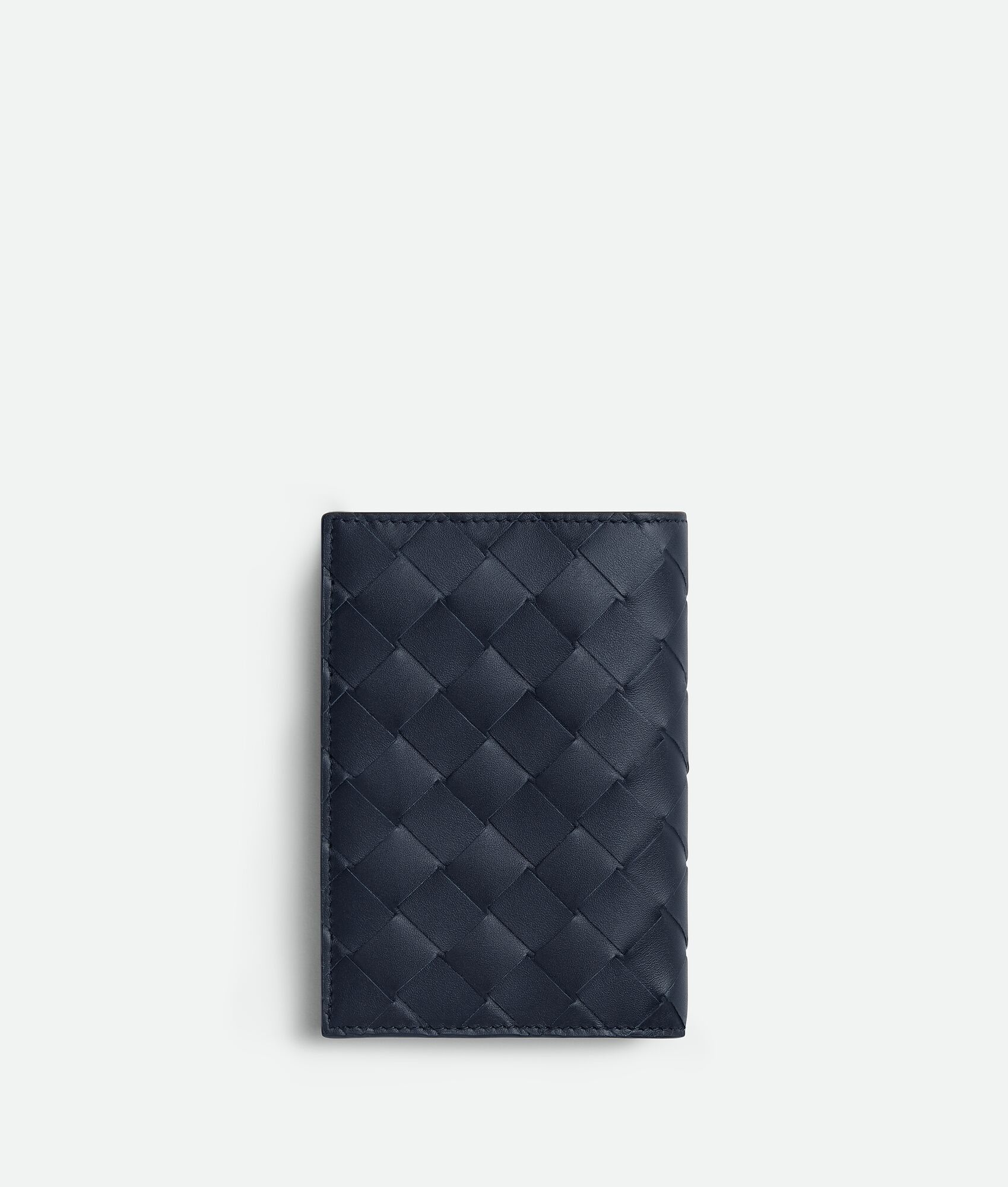 Bottega Veneta o1lf3ng10925 Size: OS / Intrecciato Passport Case in Blue Size ONE SIZE - 3 Thumbnail