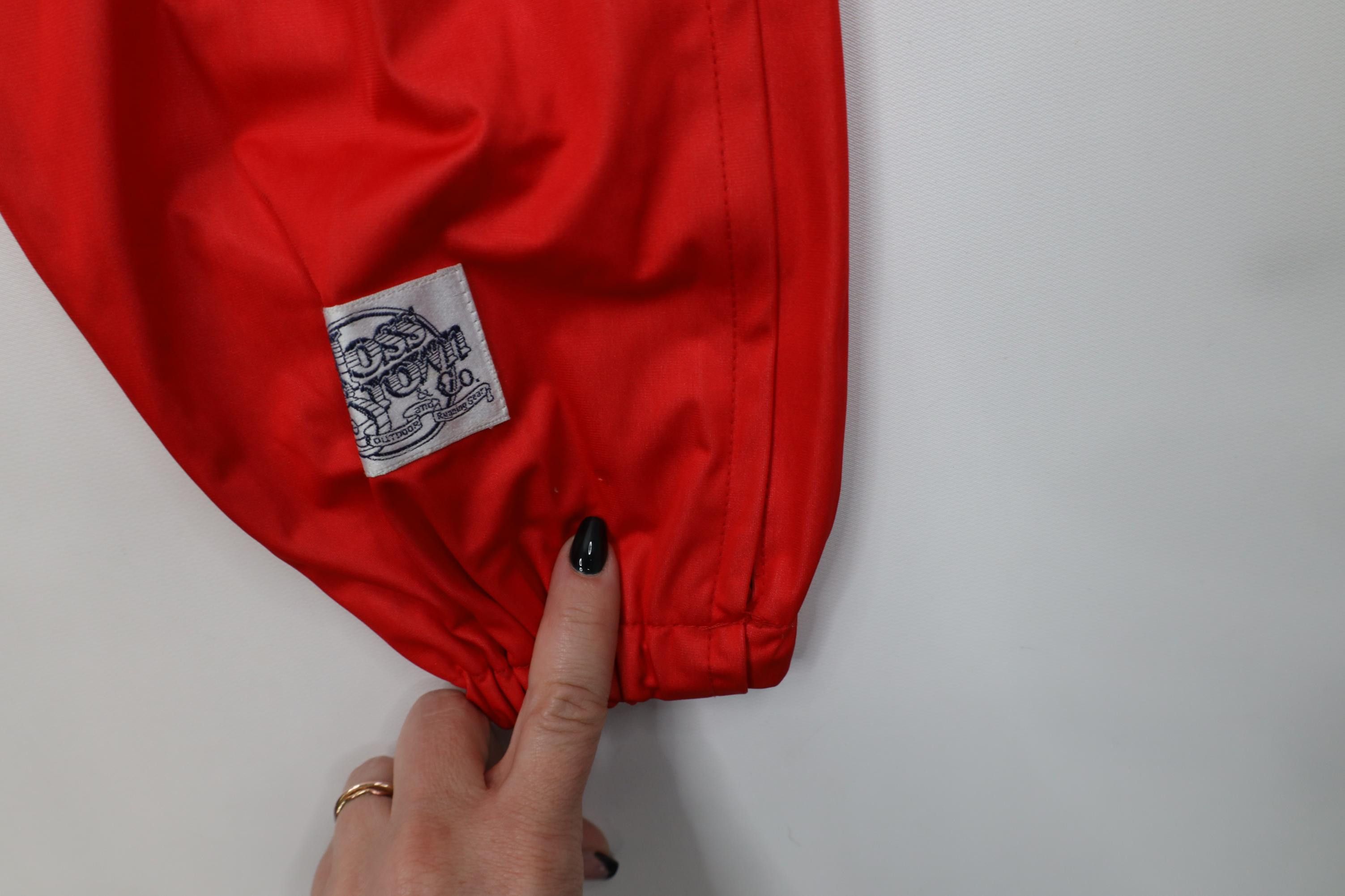 Vintage Vintage 80s Streetwear Waterproof Joggers Pants Red USA Size US 34 / EU 50 - 6 Thumbnail