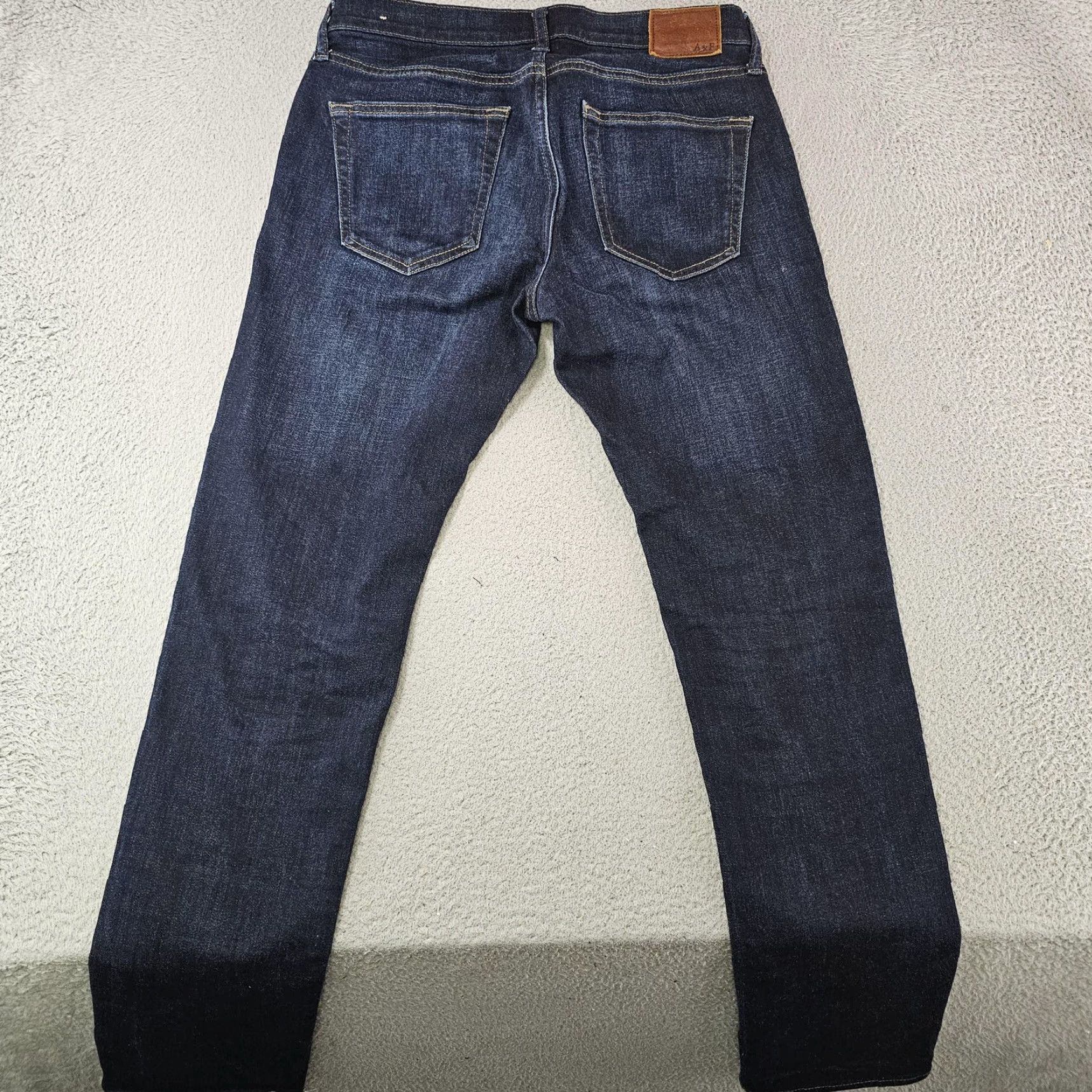 Abercrombie & Fitch Abercrombie & Fitch Langdon Skinny Jeans Mens 30x30 Dark Wash Stretch Denim Product Keywords? Size US 30 / EU 46 - 7 Thumbnail