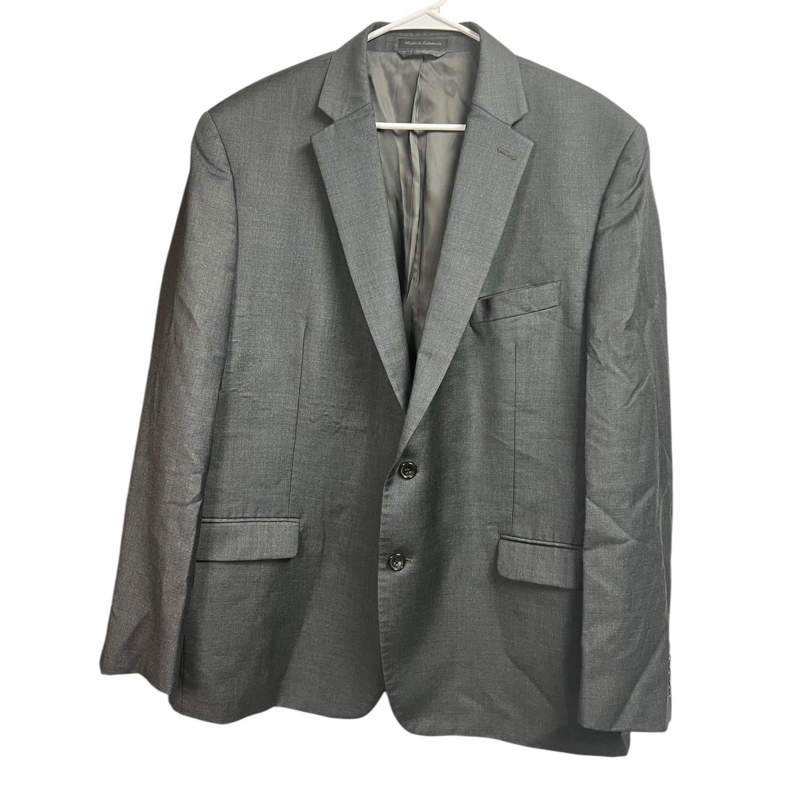 Ralph Lauren Lauren Ralph Lauren Dark Gray Blazer Wool Natural Stretch Size 46R - 17 Thumbnail