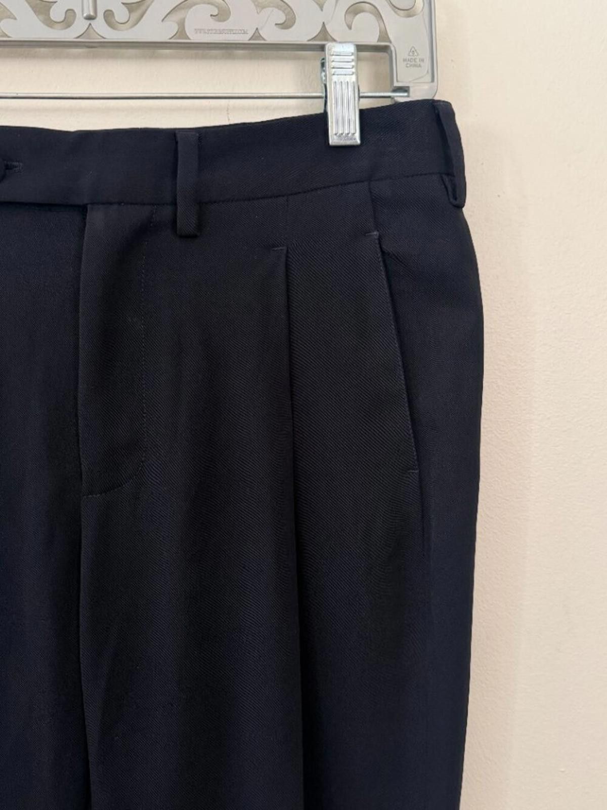 Tom Ford TOM FORD BLACK DRESS SPECIAL OCCASION PANTS 38- 6 Size 28" / US 6 / IT 42 - 5 Thumbnail