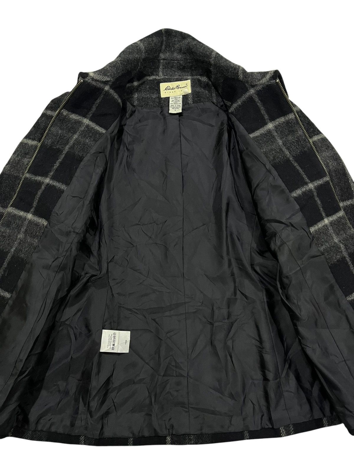 Eddie Bauer × Vintage VINTAGE EDDIE BAUER CHECKERED WOOL JACKET Size S / US 4 / IT 40 - 6 Thumbnail