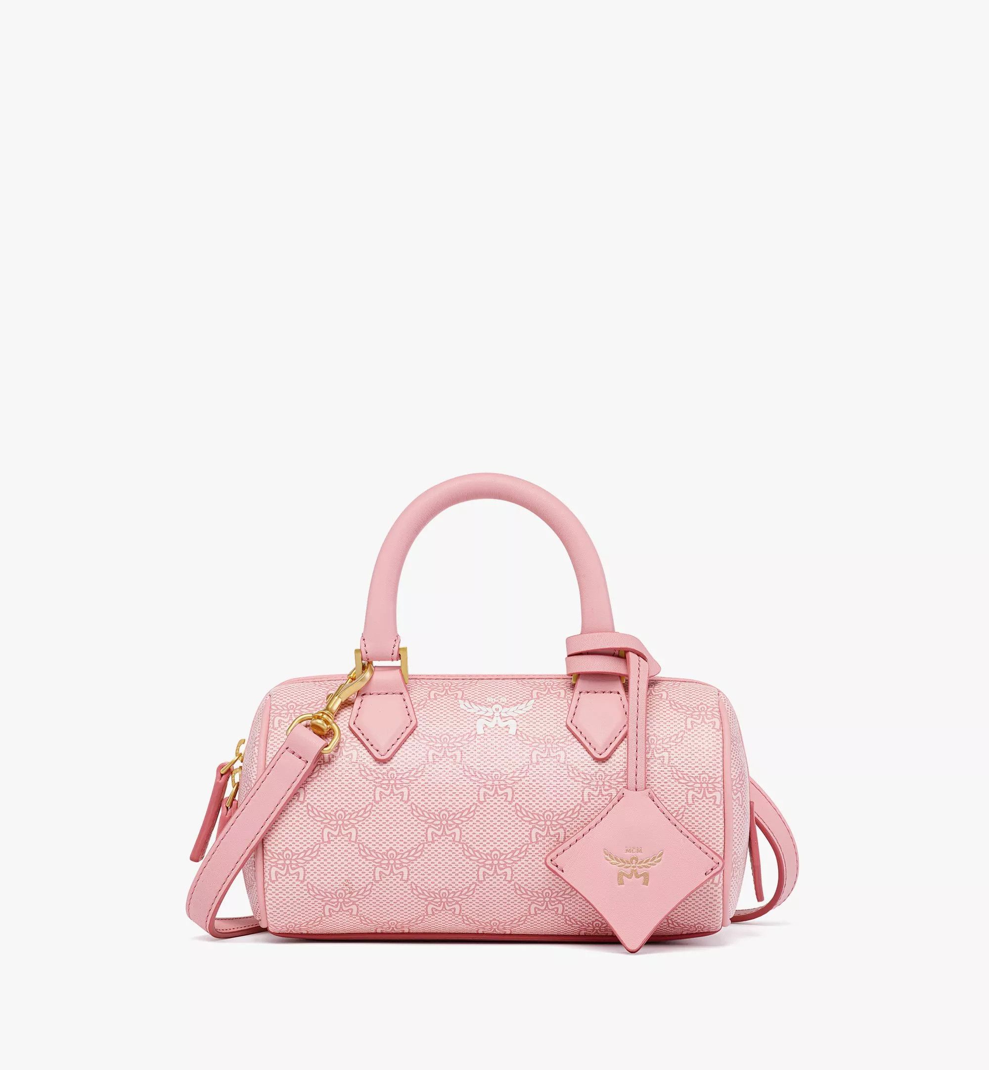 MCM o1mt1gz0825 Size: OS / Boston Bag in Pink Size ONE SIZE - 1 Thumbnail
