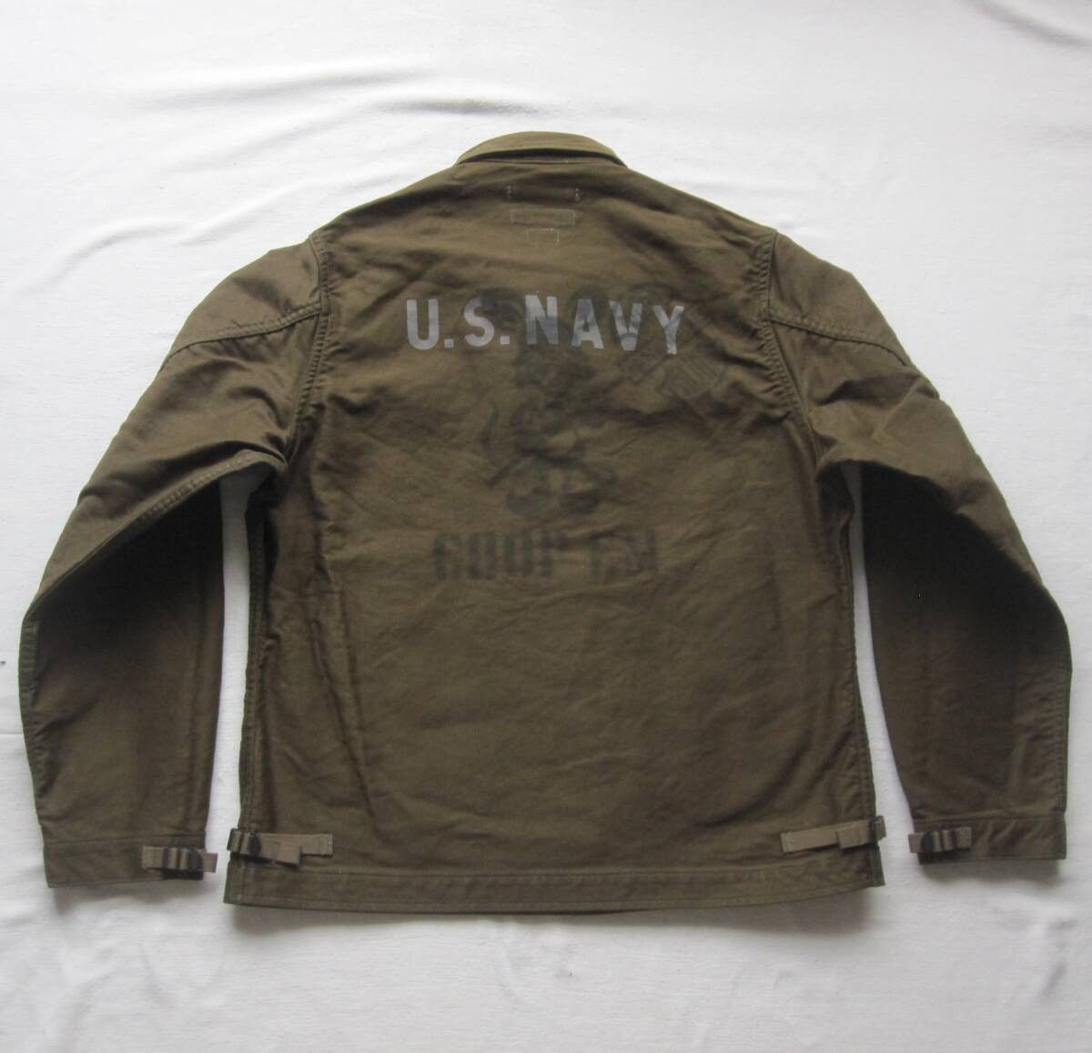 Freewheelers DECK WORKER JACKET “CHOP EM” size40 Size US L / EU 52-54 / 3 - 2 Thumbnail