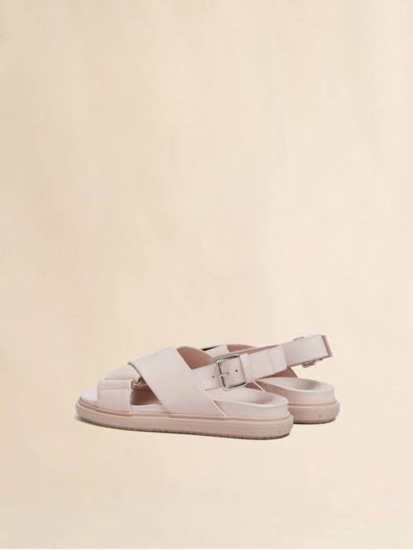 Marni o1w1db10326 Fussbet Leather Sandals in Pink Size US 7 / IT 37 - 2 Thumbnail
