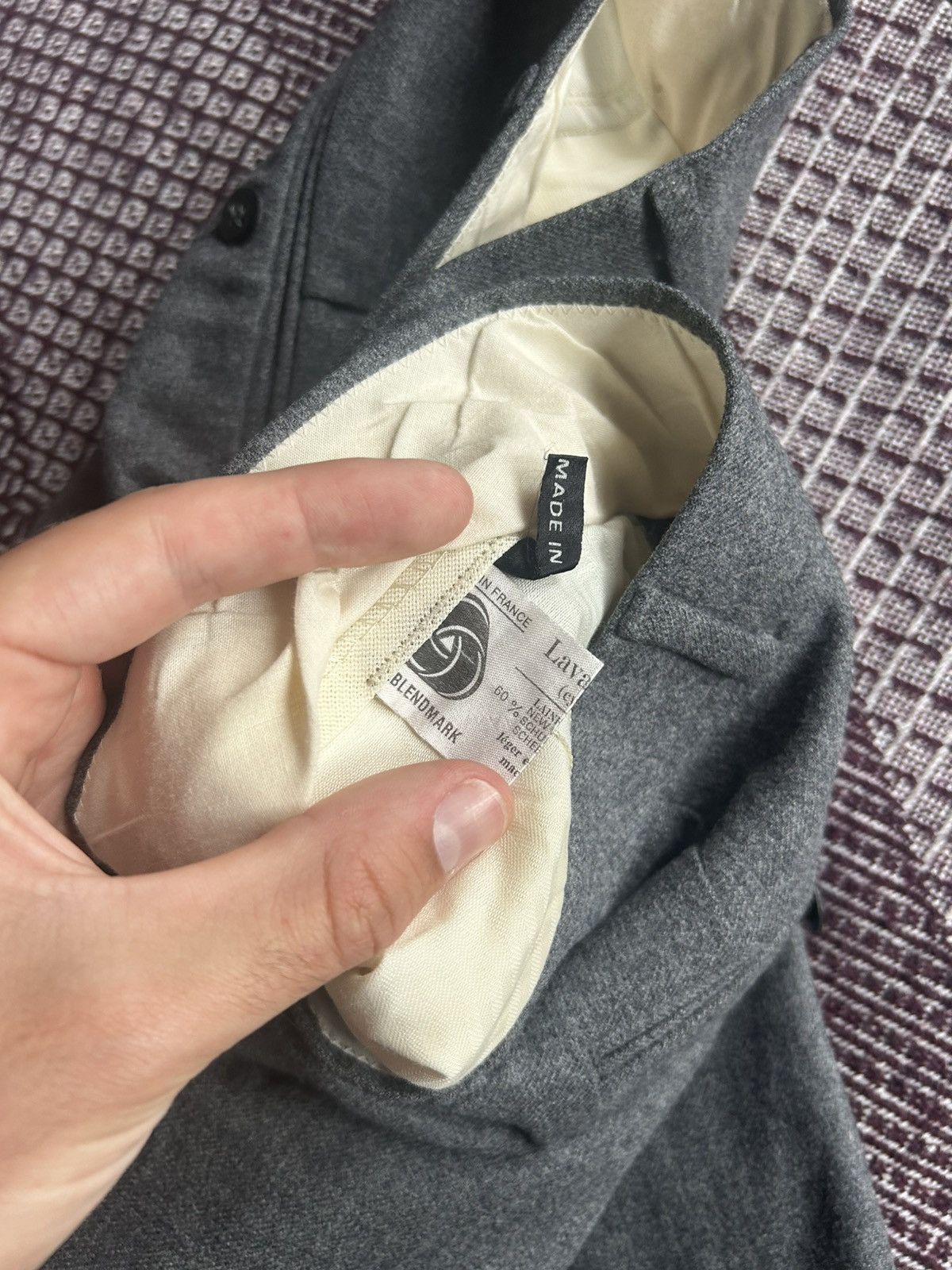 Burberry Vintage Burberrys Grey Classic Pants Japanese Style Solid Size US 36 / EU 52 - 16 Thumbnail