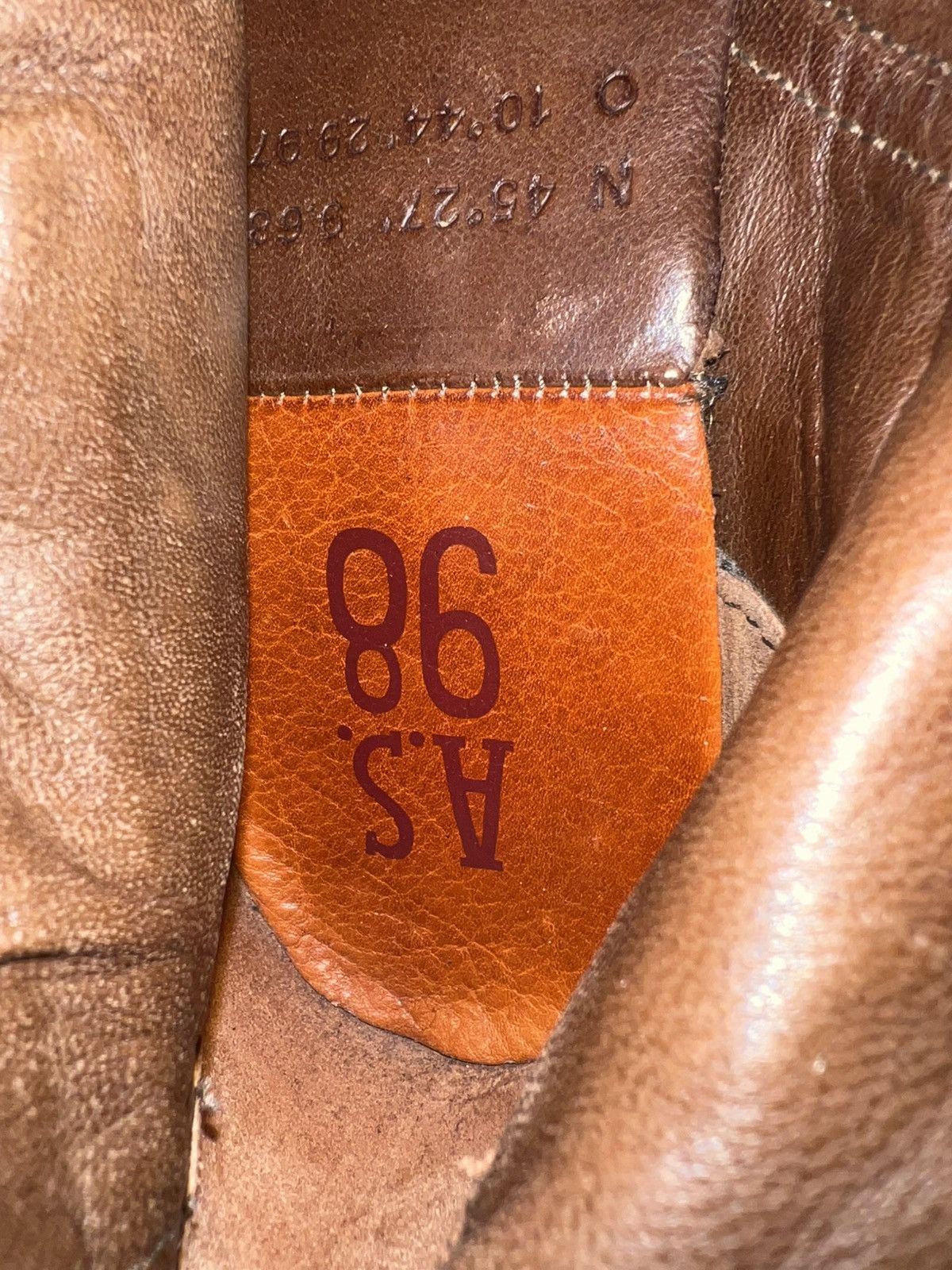 A.S.98 A.S.98 Leather Suede Boho Biker Boot Size US 9 / IT 39 - 14 Thumbnail