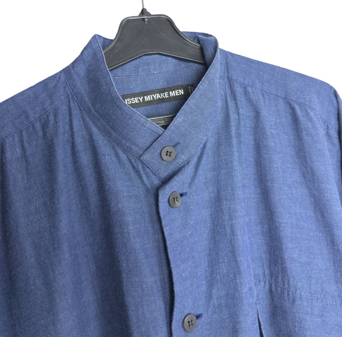 Issey Miyake Issey Miyake Men oversized bi-colour shirt Size US S / EU 44-46 / 1 - 5 Thumbnail