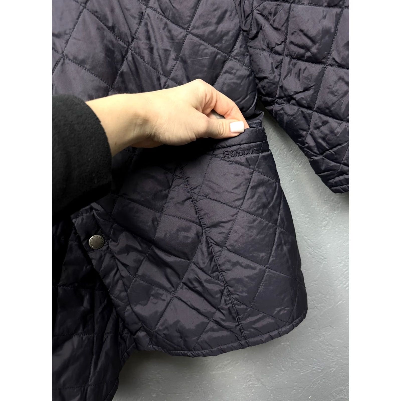 Barbour Barbour Drigg Gore-Tex Mens Quilted Jacket XL Barbour Jacket Quilted Gore-Tex Jacket Men XL Blue Size US XL / EU 56 / 4 - 3 Thumbnail