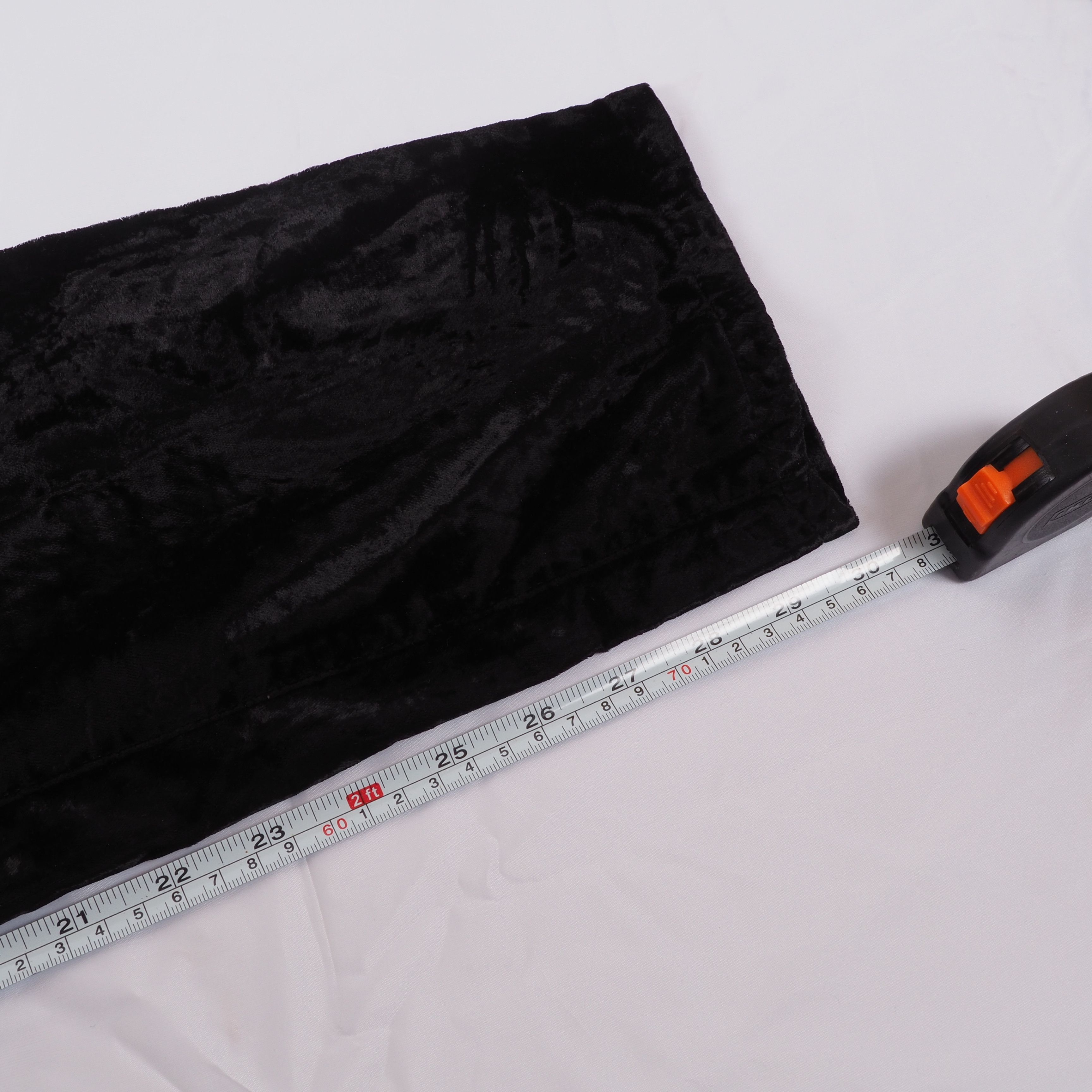 Versace Jeans Couture Versace Jeans Couture Vintage Black Crushed Velvet Pants Size 27" / US 4 / IT 40 - 12 Thumbnail