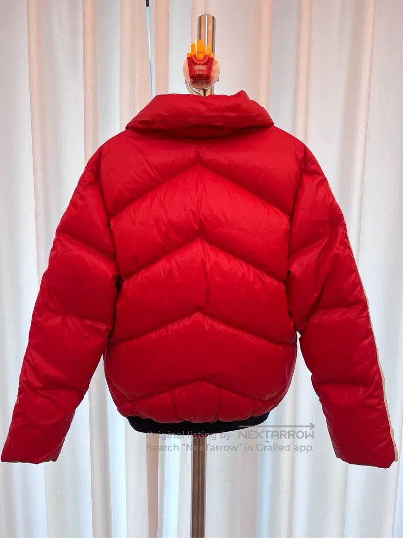 Gucci Gucci Red breastplate logo stitching down jacket Size US XXS / EU 40 - 2 Thumbnail