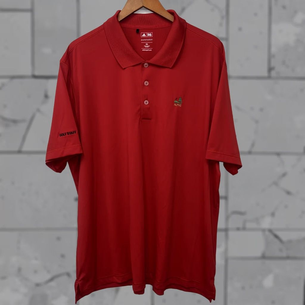 Adidas Adidas Polo Shirt Mens 2XL Red Puremotion Polo Shirt Men 2XL Red Adidas Polo Shirt Mens Size US XXL / EU 58 / 5 - 1 Thumbnail