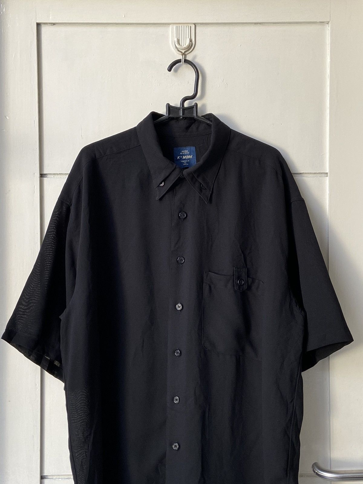 Isamu Katayama Backlash K’S Kadoya MORE MODA BASIC Black Shirt Size US L / EU 52-54 / 3 - 11 Thumbnail