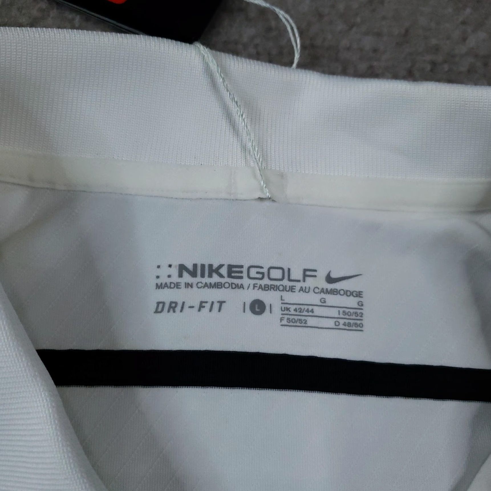 Nike Nike Golf Polo Shirt Mens Large White Dri-FIT Hootie & Blowfish Masters Pro-Am Size US L / EU 52-54 / 3 - 5 Thumbnail