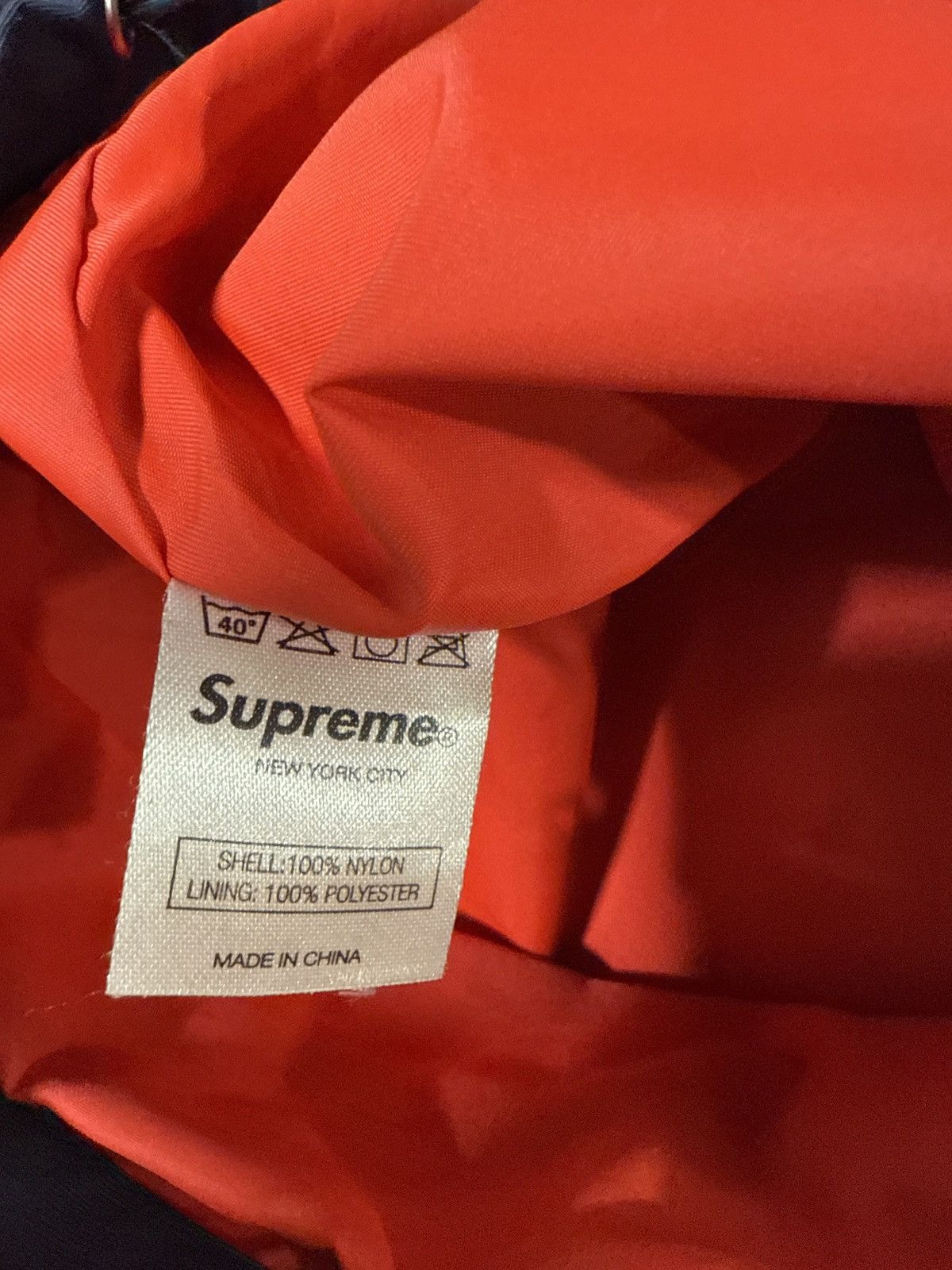 Supreme Fall/Winter 2008 Mountain Parka Khaki/Navy/Red
