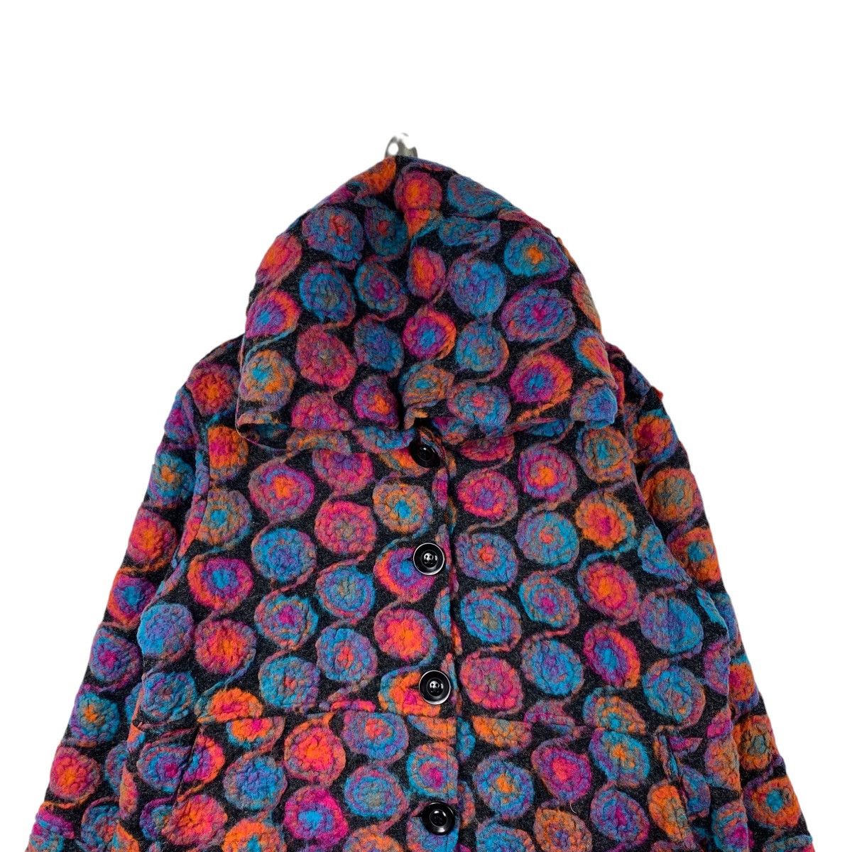 Vintage Vintage KOIBITO Japanese Brand Overprint Coat Hooded Jacket Size XL / US 12-14 / IT 48-50 - 4 Thumbnail