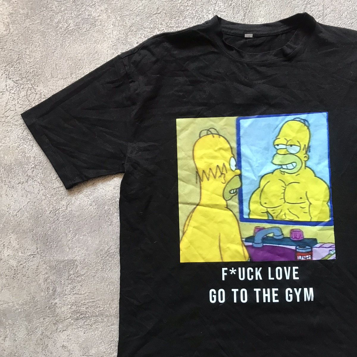 Vintage Vintage 90s Simpsons Graphic Tee Humor Skate Streetwear L Size US L / EU 52-54 / 3 - 2 Thumbnail