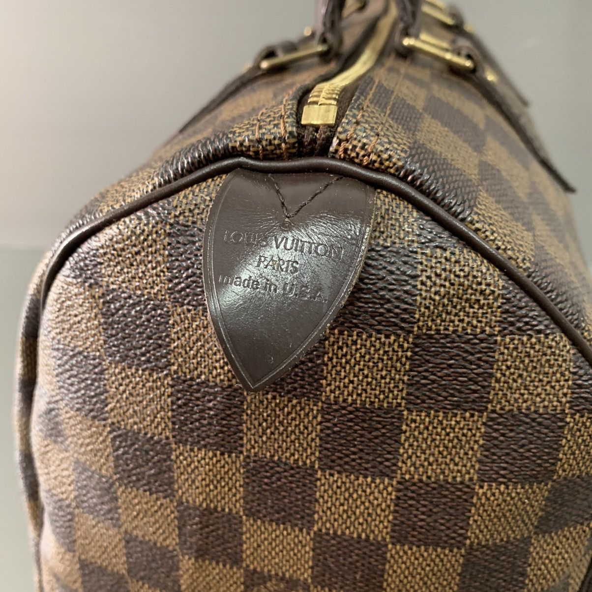 Louis Vuitton Louis Vuitton Speedy Damier Ebene 30 Size ONE SIZE - 5 Thumbnail