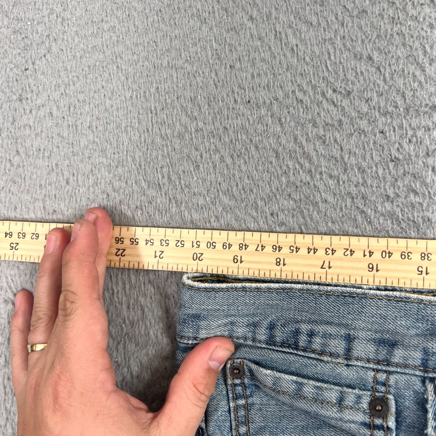 Levi's VINTAGE Levi's 569 Jeans Mens Regular Fit Straight Leg Denim Pants 38x32 Blue Size US 38 / EU 54 - 5 Thumbnail
