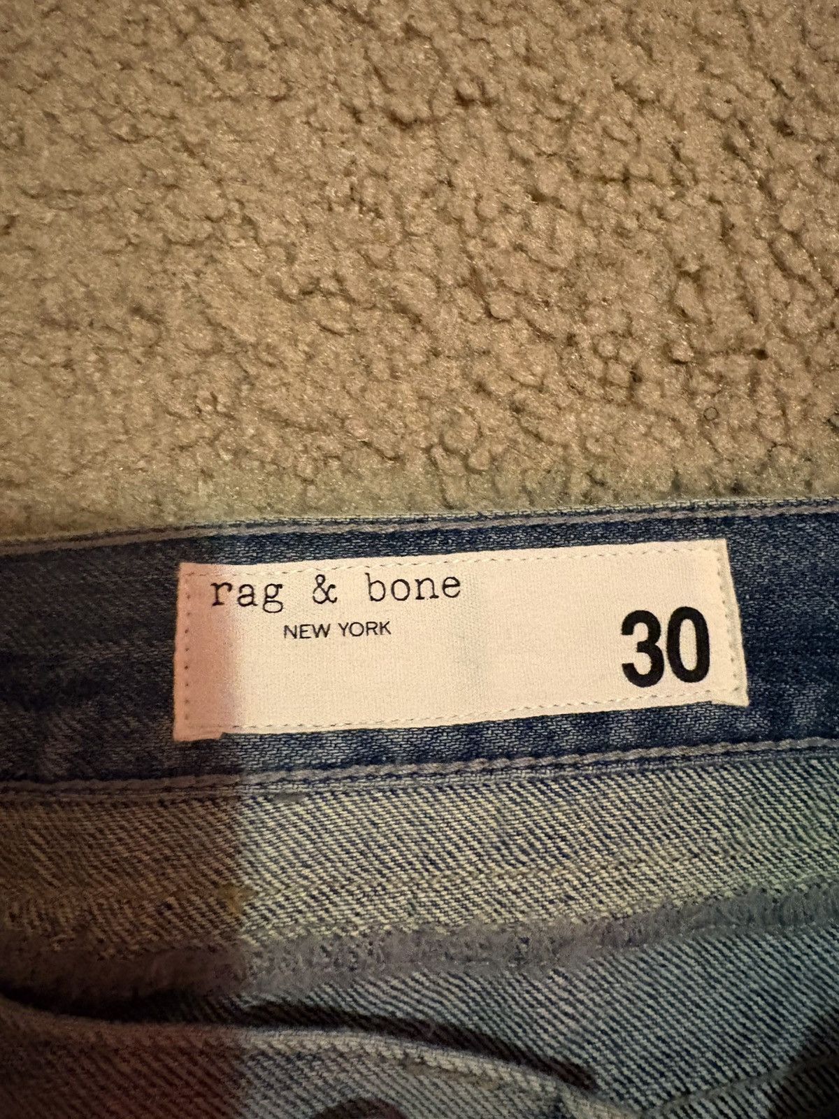 Rag & Bone Shea Ankle Relaxed Straight Jeans Size 30" / US 8 / IT 44 - 4 Thumbnail