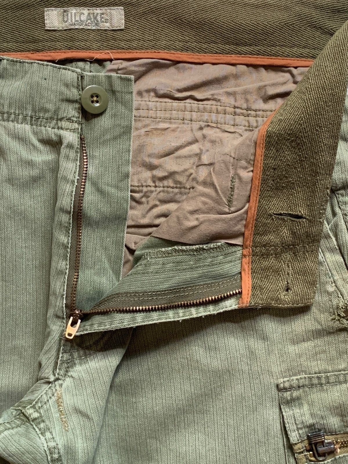Japanese Brand Vintage Japanese Brand Baggy Style Cargo Denim Pants Size US 33 - 9 Thumbnail