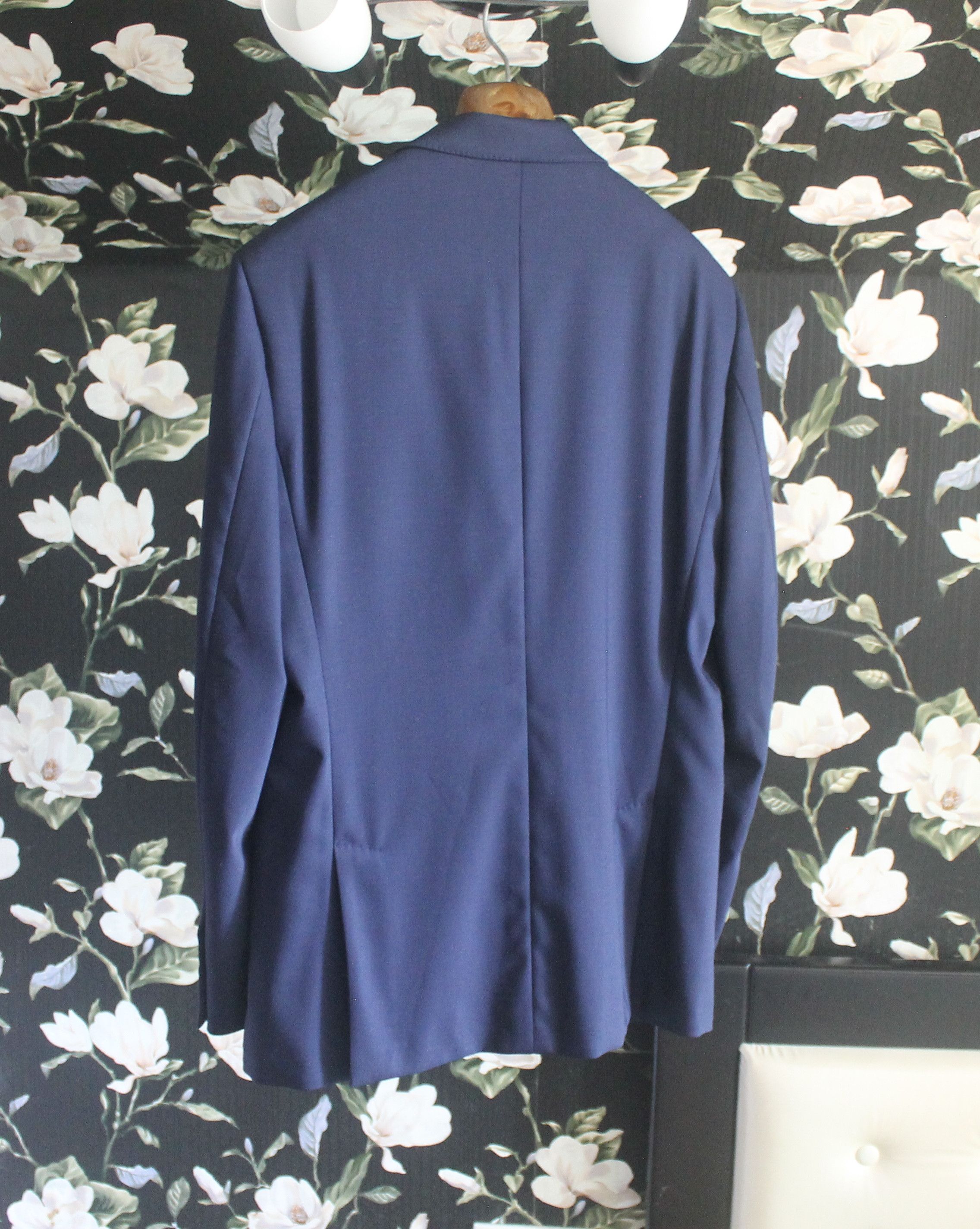 Loro Piana Loro Piana Navy Blazer Jacket Size 52R - 4 Thumbnail