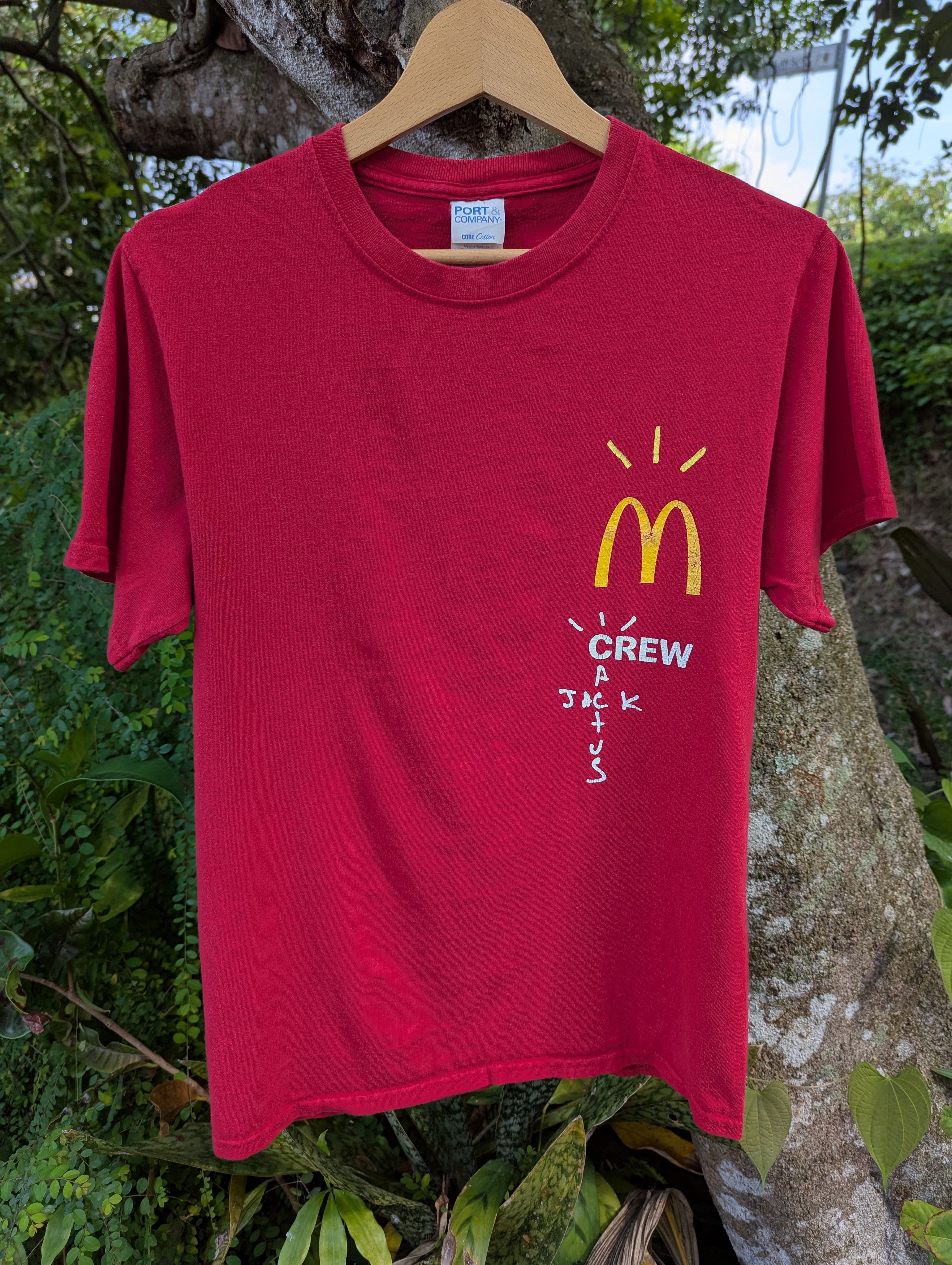 Travis Scott x McDonald's Crew Cactus Jack Tshirt
