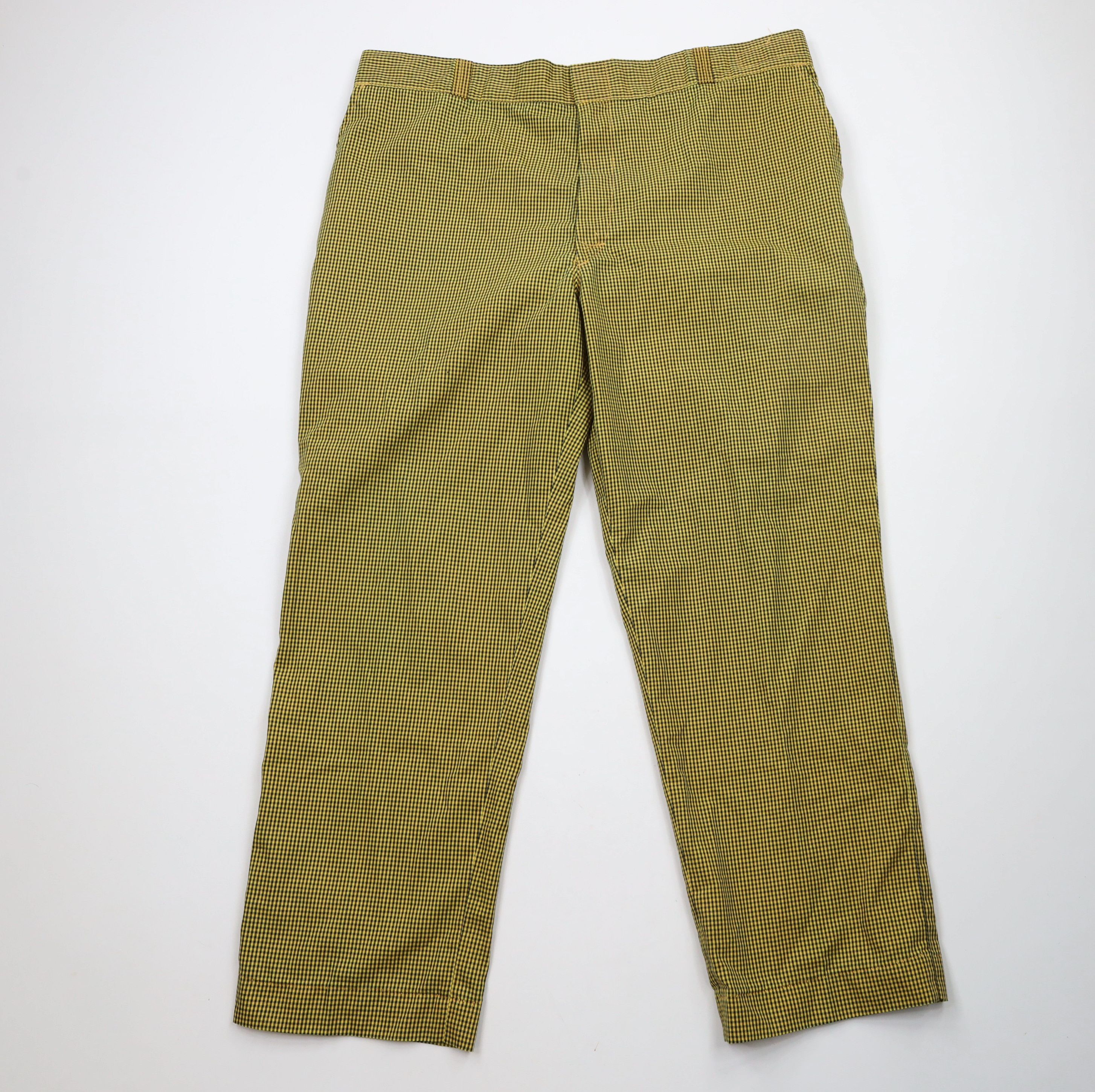 Vintage Vintage 90s Streetwear Wide Leg Mechanic Pants Plaid USA Size US 42 / EU 58 - 1 Thumbnail