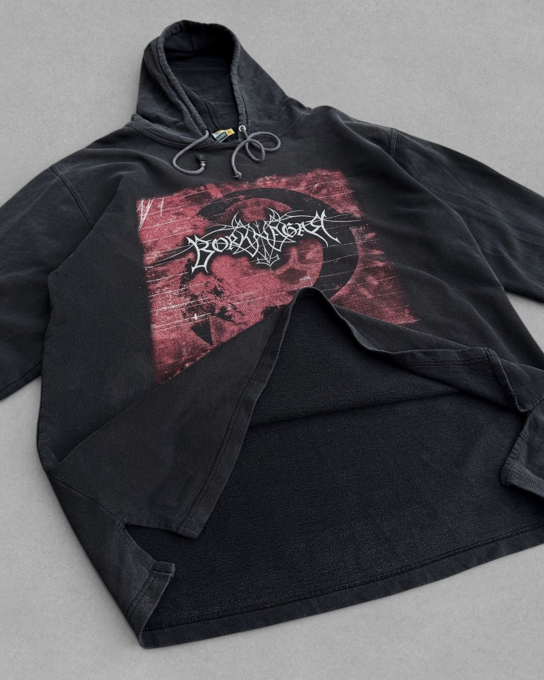 Band Tees 2000's BORKNAGAR Quintessence Black Metal Band Hoodie Size US XL / EU 56 / 4 - 6 Thumbnail