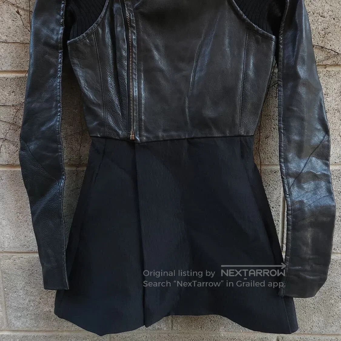 Rick Owens Rick Owens Runway Leather Jacket. Size US M / EU 48-50 / 2 - 6 Thumbnail