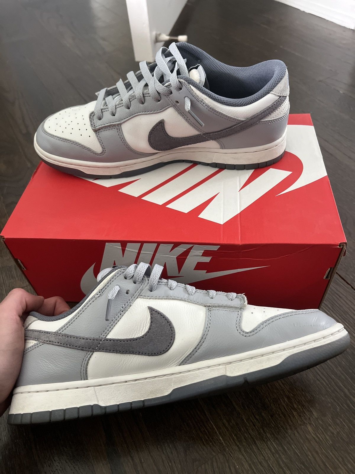 Nike Nike Dunk Low Light Carbon Size US 10.5 / EU 43-44 - 2 Thumbnail