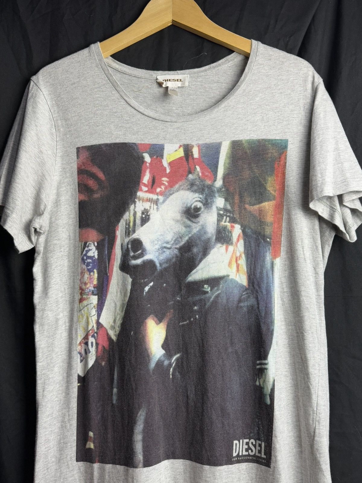 If Six Was Nine × Japanese Brand × Le Grande Bleu (L.G.B.) Goat Diesel Tees Size US M / EU 48-50 / 2 - 2 Thumbnail