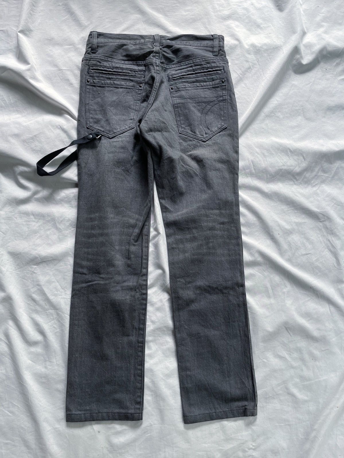 Tete Homme TETE HOMME DOUBLE POCKET PUNK DENIM PANTS Size US 30 / EU 46 - 3 Thumbnail