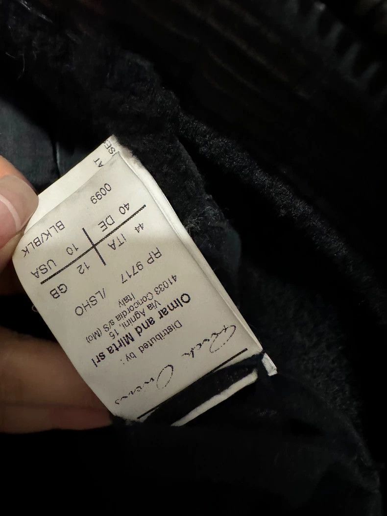 Rick Owens Rick Owens size 10 Irregular fur integrated leather jacket Size US M / EU 48-50 / 2 - 7 Thumbnail