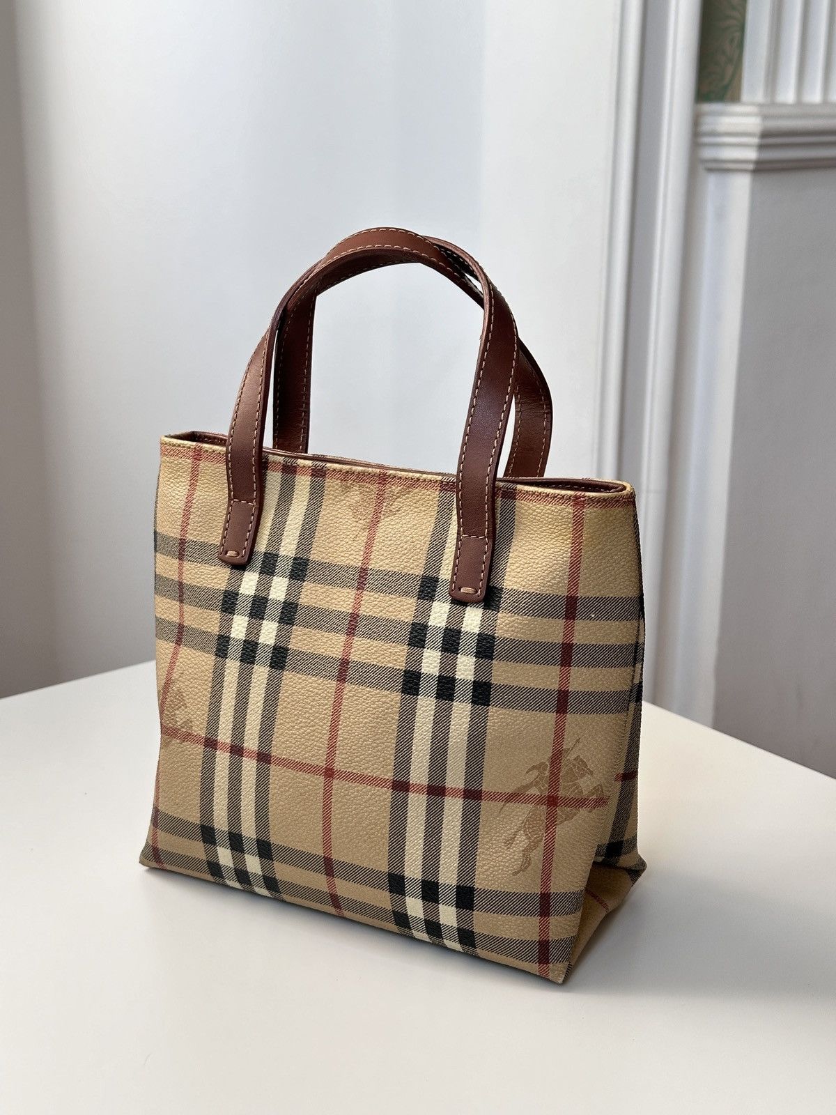 Burberry Vintage Burberry Mini Nova Check Hand Bag Burberry bag Grailed