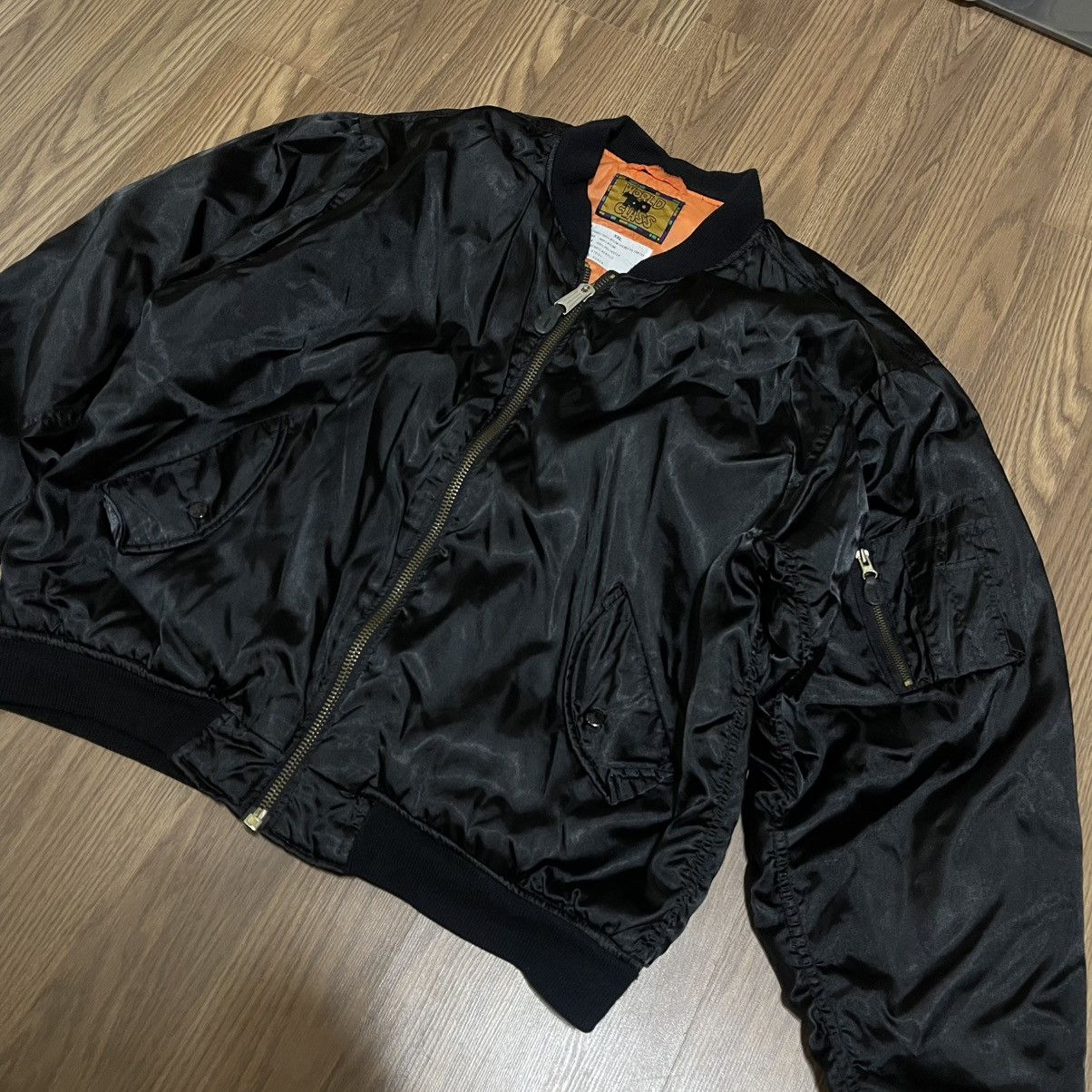 Vintage Vintage reversible black and orange bomber jacket Size US XXL / EU 58 / 5 - 4 Thumbnail