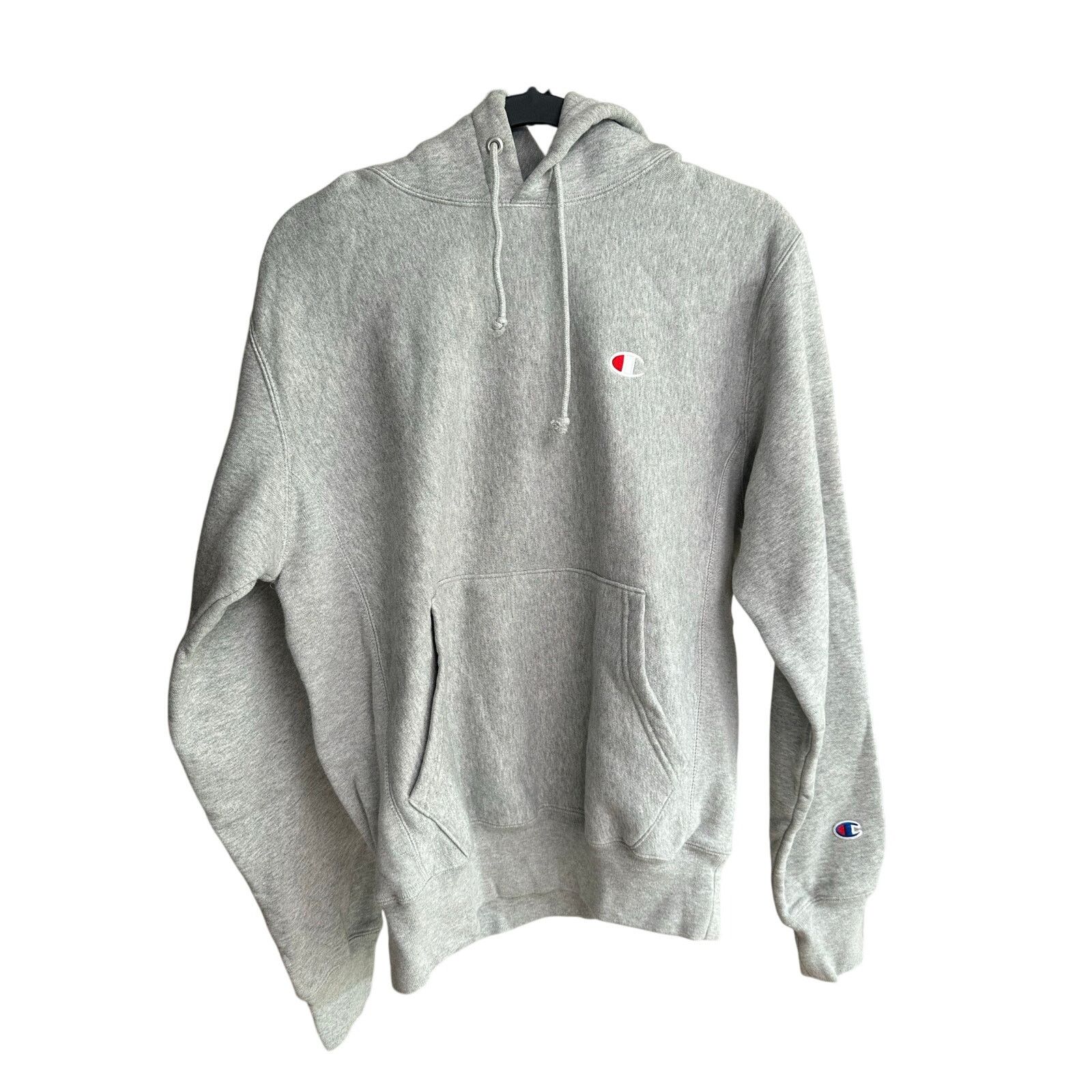 Champion Champion Reverse Weave Grey Hoodie - Size M - Mint Size US M / EU 48-50 / 2 - 1 Thumbnail
