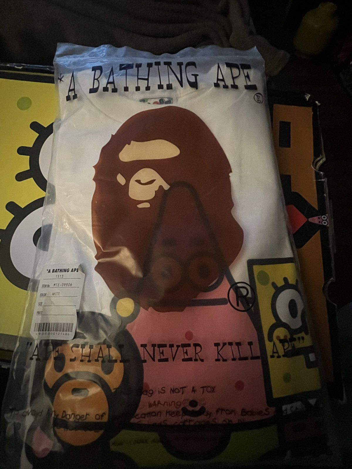 Bape Bape sponge bob baby Milo Size US XL / EU 56 / 4 - 1 Thumbnail