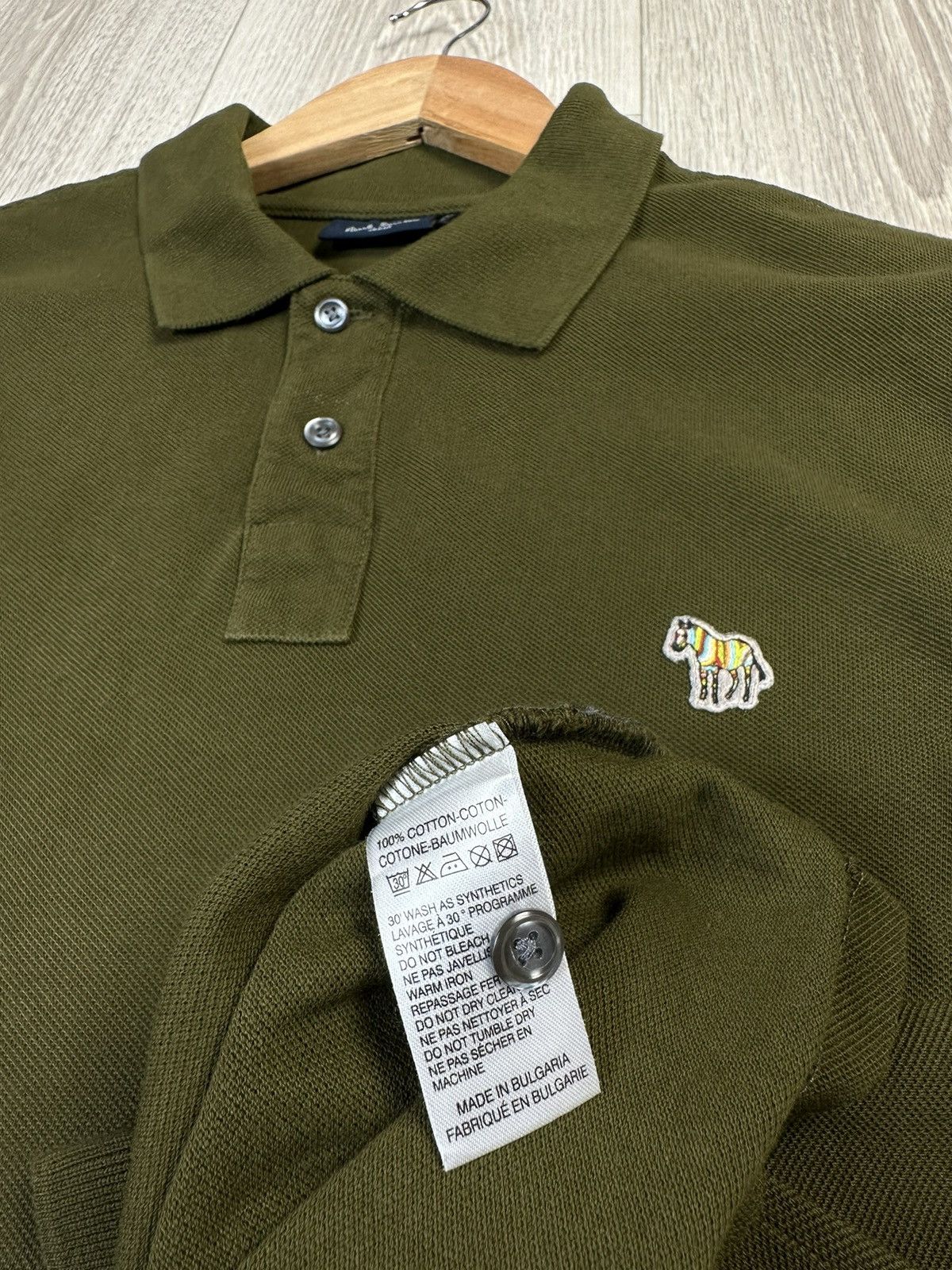 Paul Smith Paul Smith Long Sleeve Polo Shirt Size S Size US S / EU 44-46 / 1 - 6 Thumbnail