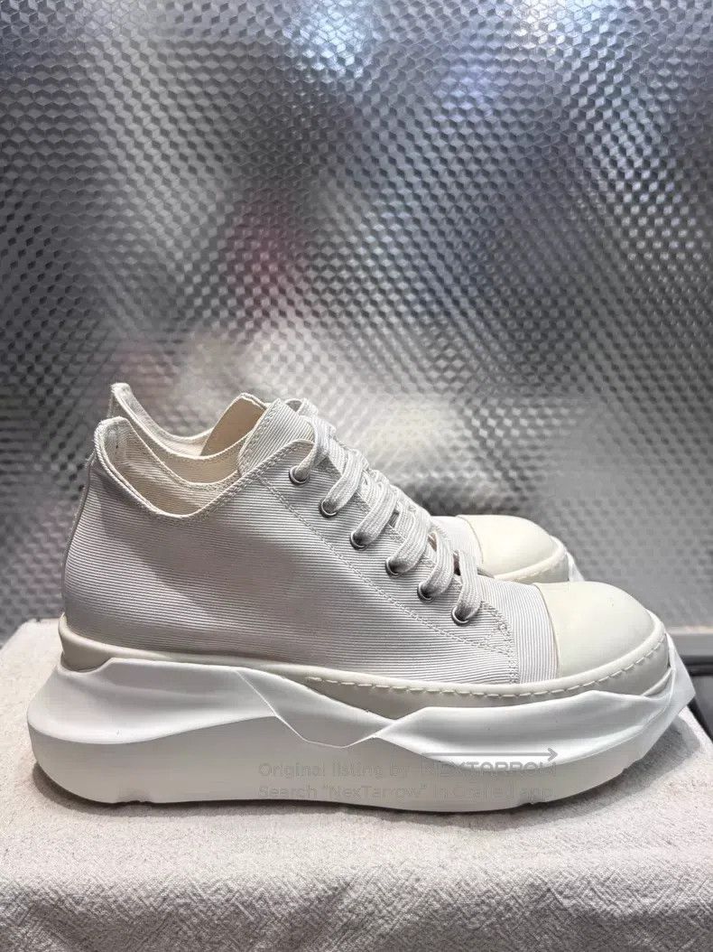 Rick Owens Rick Owens Thick-soled tank-soled big Converse sneakers| Size US 8.5 / IT 38.5 - 3 Thumbnail