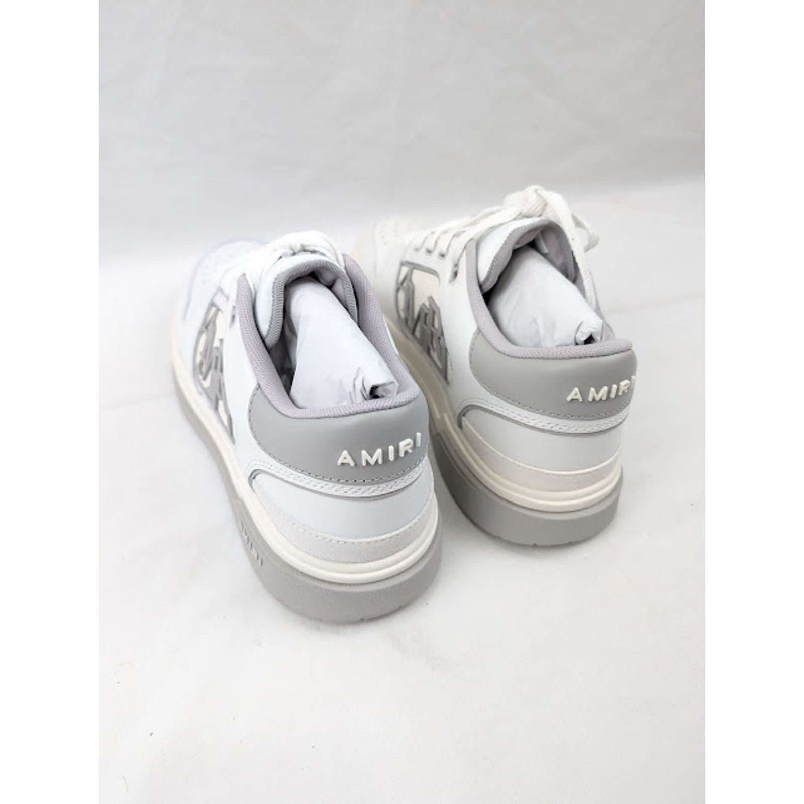 Amiri o1rshd1 Classic Low-Top Sneakers in White Grey Size US 11 / EU 44 - 18 Thumbnail
