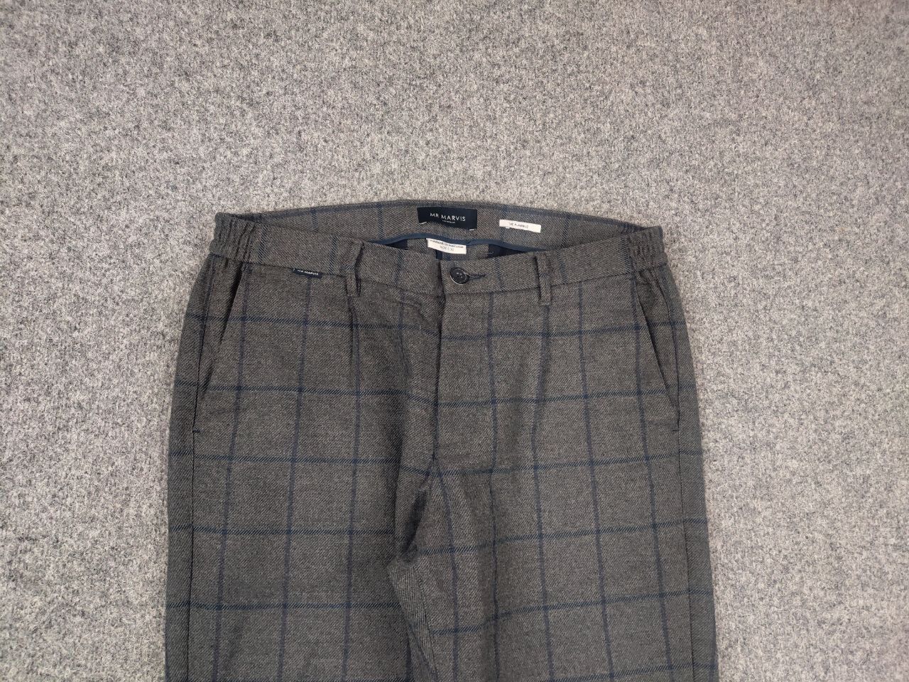 Other MR Marvis Design The Flannels Wool Blend Gray Trouser Pants Size US 32 / EU 48 - 9 Thumbnail