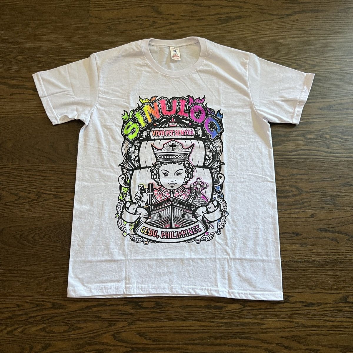 Vintage Vintage Sinulog Festival Cebu Philippines tourist shirt Size US M / EU 48-50 / 2 - 1 Thumbnail