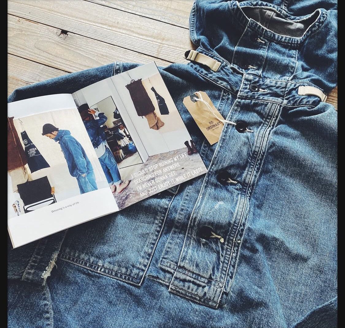 Engineered Garments (Ordinary Fits) Re:Ordinary Gunner Smock Denim Anorak Parka Size US M / EU 48-50 / 2 - 24 Thumbnail