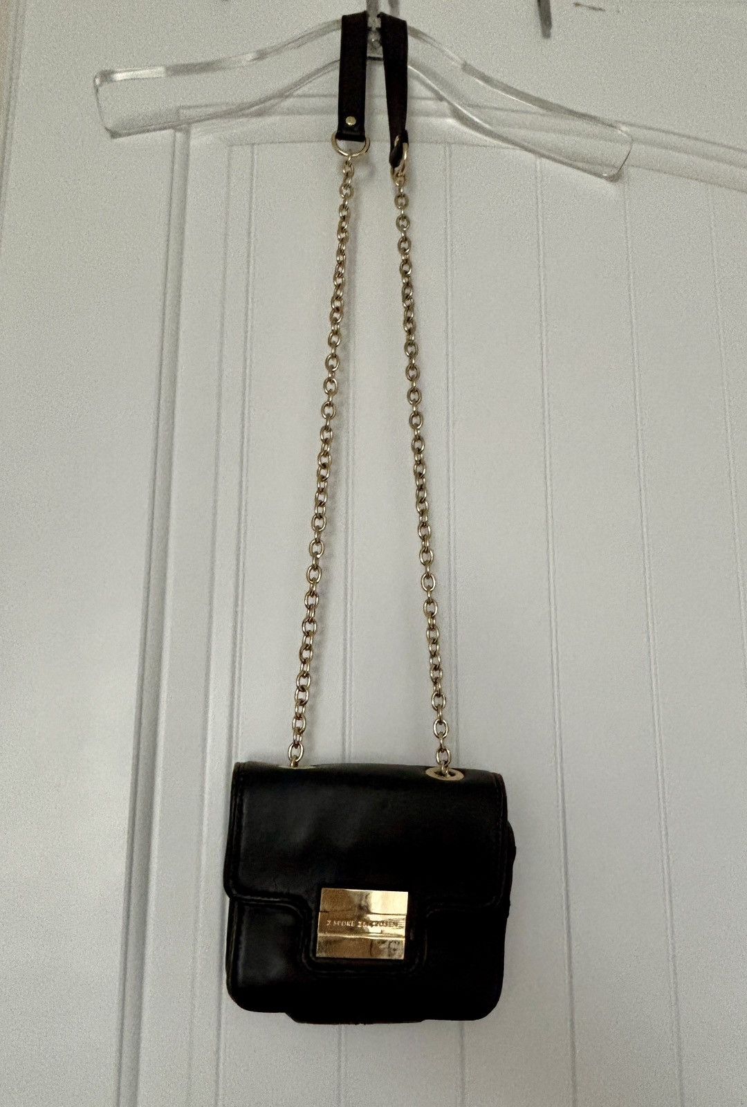 Zac Posen Z Spoke Zac Posen Americana Crossbody Bag. Black leather Size ONE SIZE - 3 Thumbnail