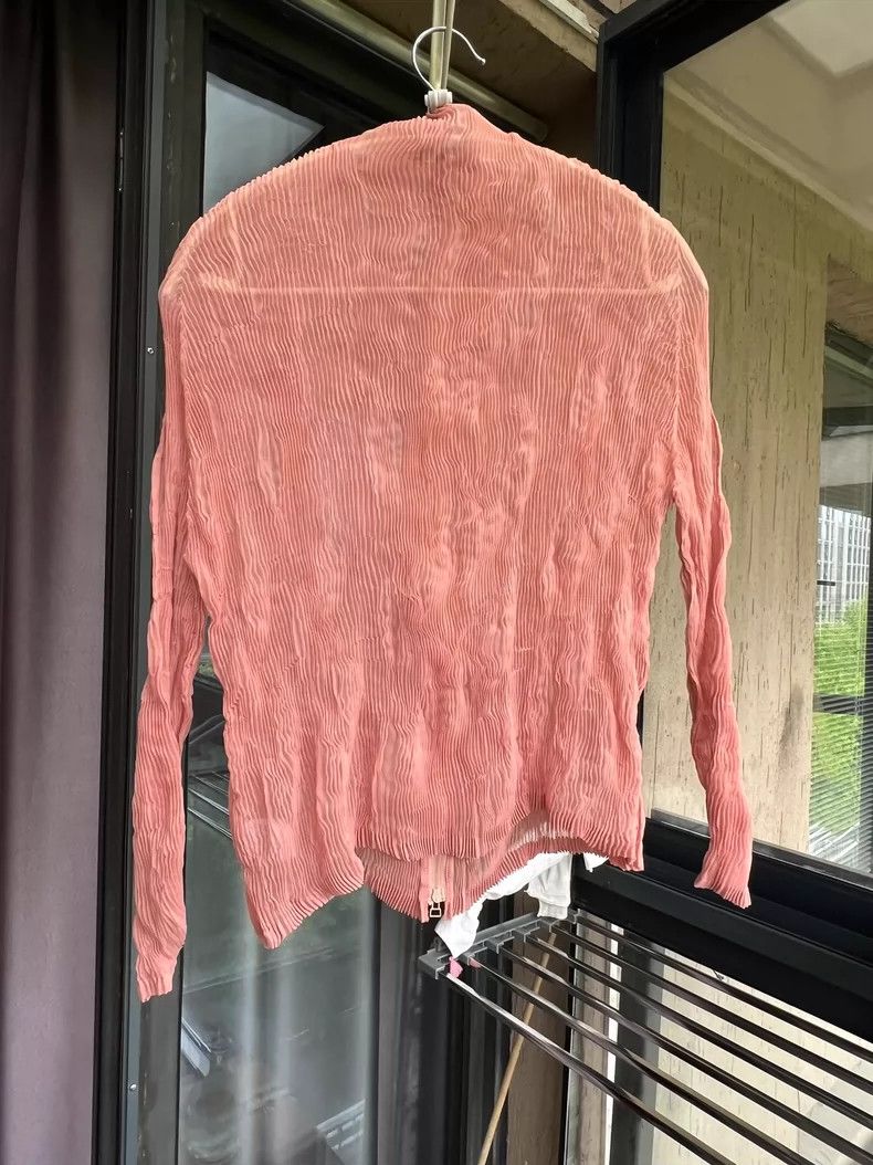 Issey Miyake Issey Miyake size:2 A pinkish-yellow main line willow card Size XS / US 0-2 / IT 36-38 - 2 Thumbnail