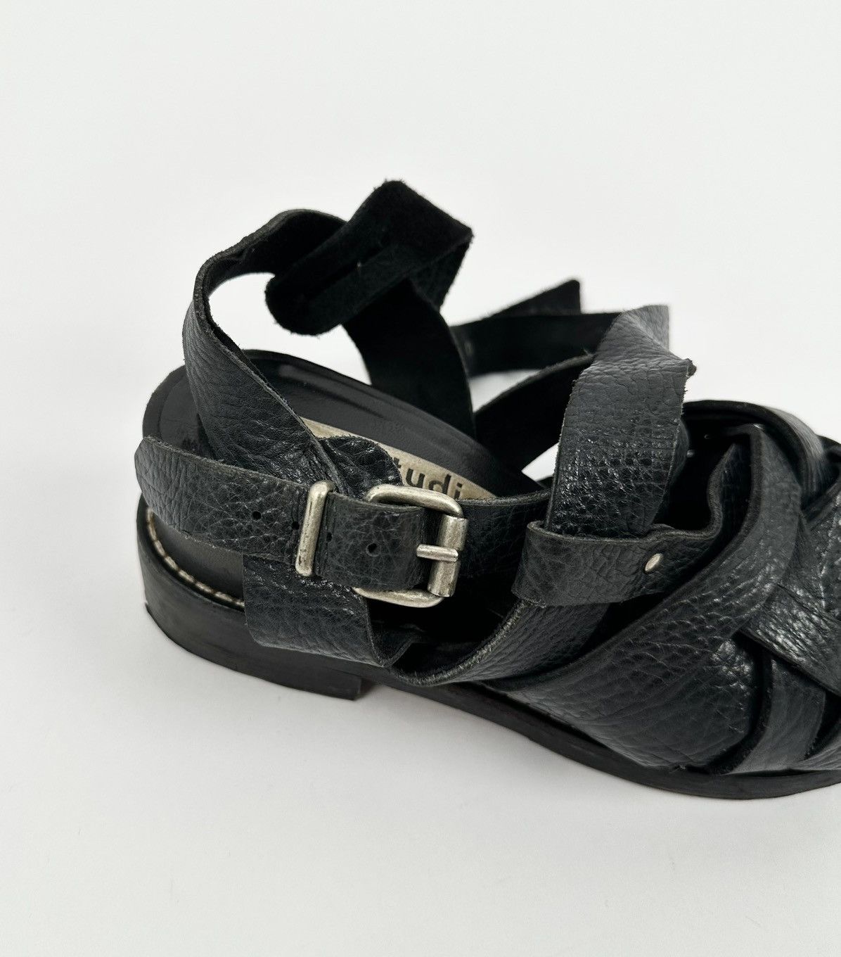 Acne Studios - Lenna Multiple Leather Strap Sandals