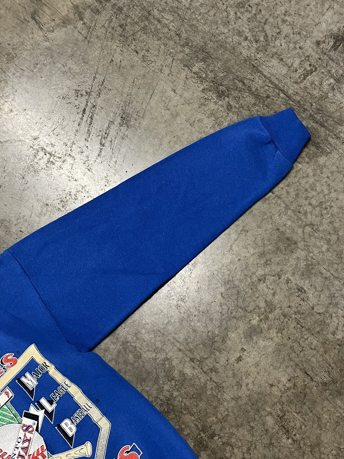 Vintage Vintage Toronto blue jays MLB baseball 90s crewneck hype Size US M / EU 48-50 / 2 - 7 Thumbnail