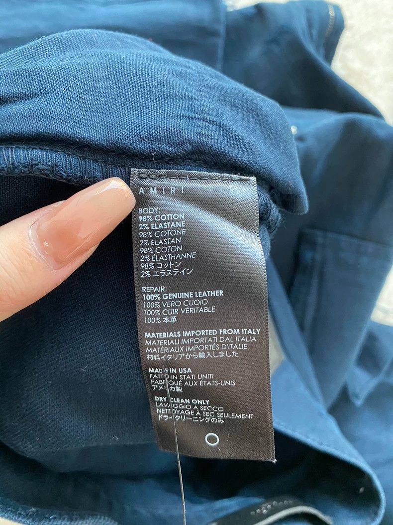 Amiri Amiri Dark Indigo Original OG mx2 Jean Size US 36 / EU 52 - 4 Thumbnail